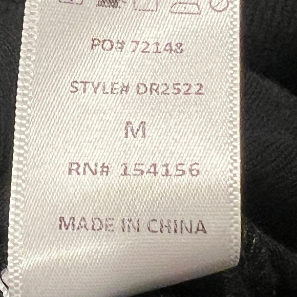 MOD REF Women’s Black Ribbed Sleeveless Stretch Midi Dress Size M - Picture 5 of 5